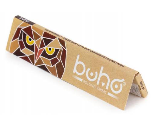 Buho Χαρτάκι Premium Ακατέργαστο King Size Slim 32φ - Τιμή: 0,85€