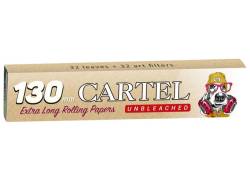 Cartel Χαρτάκια Special Pack Ακατέργαστο - King Size Slim Unbleached Extra Long 130mm & Τζιβάνες