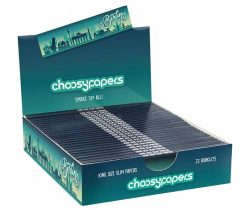 Choosypapers Χαρτάκια King Size Slim 32φ. - Berlin - Τιμή: 1,35€