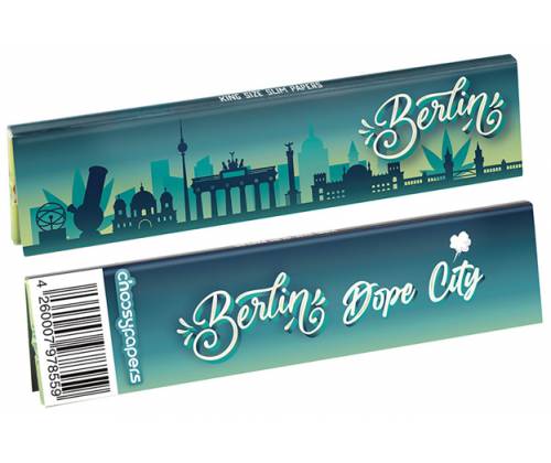 Choosypapers Χαρτάκια King Size Slim 32φ. - Berlin - Τιμή: 1,35€