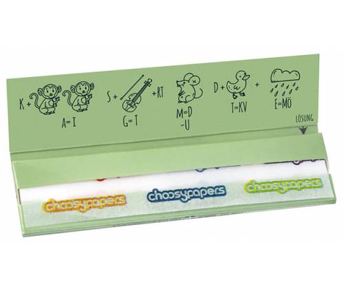 Choosypapers Χαρτάκια King Size Slim 32φ. - Breath - Τιμή: 1,35€