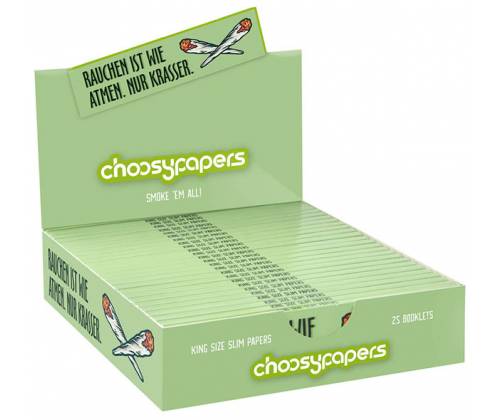 Choosypapers Χαρτάκια King Size Slim 32φ. - Breath - Τιμή: 1,35€