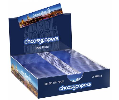 Choosypapers Rolling Papers King Size Slim 32f. - Cologne -  Price: 1,35€