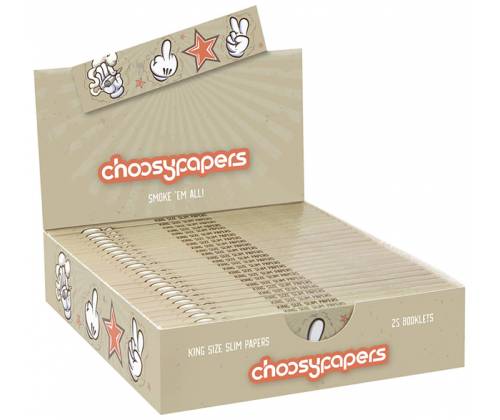 Choosypapers Χαρτάκια King Size Slim 32φ. - Comic Hands - Τιμή: 1,35€