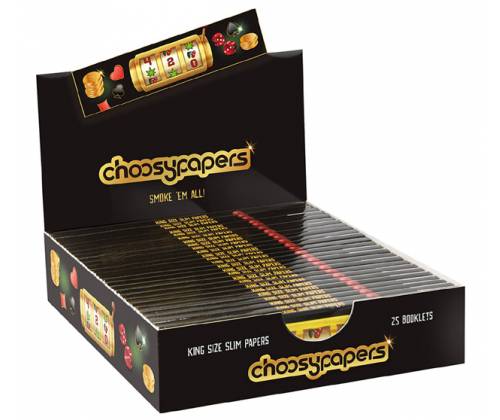 Choosypapers Rolling Papers King Size Slim 32" - Slot Machine -  Price: 1,35€