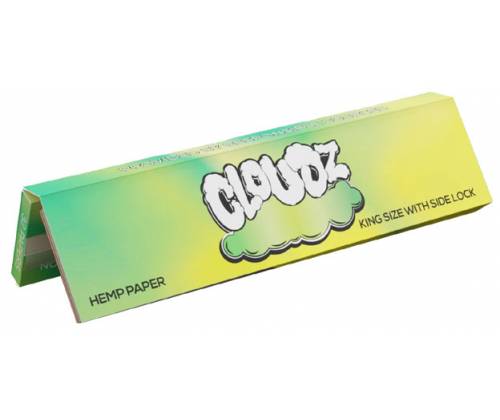 Cloudz Χαρτάκια Premium Hemp - King Size Slim με Τζιβάνα 32φ. - Τιμή: 1,70€