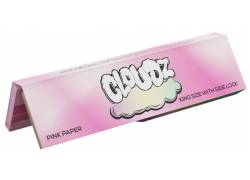 Cloudz Χαρτάκια Premium Pink - King Size Slim με Τζιβάνα 32φ.