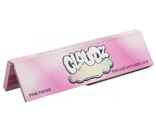 Cloudz Χαρτάκια Premium Pink - King Size Slim με Τζιβάνα 32φ. - Τιμή: 1,70€