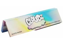 Cloudz Χαρτάκια Premium White - King Size Slim με Τζιβάνα 32φ.