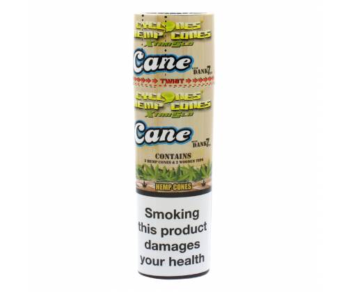 Πουρόφυλλα Cyclones Hemp Xtra Slo Αρωμα SUGARCANE με Ξύλινη Τζιβάνα - Τιμή: 1,10€