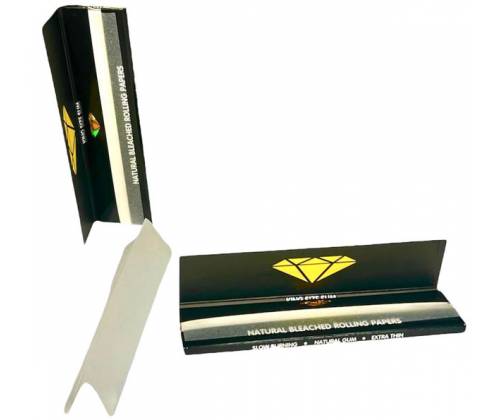 Diamond Leaf Premium White Paper - King Size Slim 33φ -  Price: 0,85€