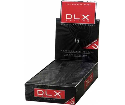DLX Deluxe Χαρτάκια - 1¼ 24τεμ. - Τιμή: 14,40€