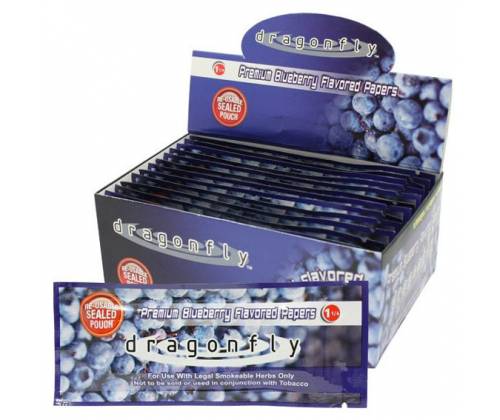 DragonFly Χαρτάκια - Blueberry 32φ. - 1 1/4 - Τιμή: 0,95€