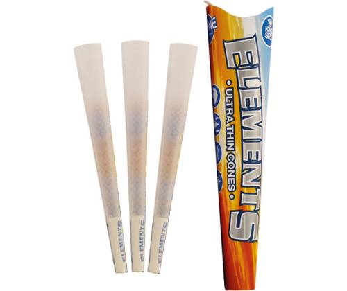 Elements Cones Pink - King Size 3pcs. - Price: 1,20€