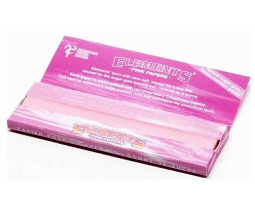 Elements Rolling Papers Pink - Single 60f. -  Price: 0,30€