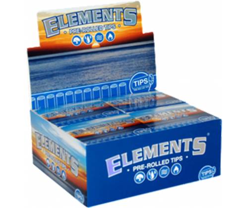 Elements Tips Pre-Rolled Τζιβάνα - Προτυλιγμένη 20τεμ. - Τιμή: 11,90€