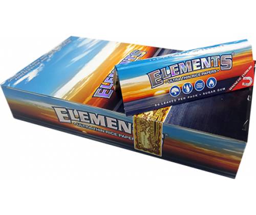 Elements Χαρτάκια - 1¼ 25τεμ. - Τιμή: 9,50€