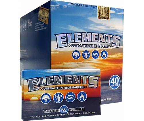 Elements Χαρτάκια - 300's - 1¼ 40τεμ. - Τιμή: 60,00€