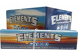 Elements Χαρτάκια - Connoisseur - King Size Slim με Τζιβάνες 24τεμ.