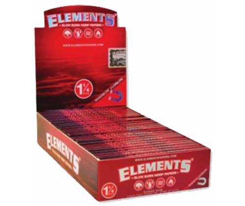 Elements Χαρτάκια - Hemp - 1¼ 25 τεμ. - Τιμή: 10,85€