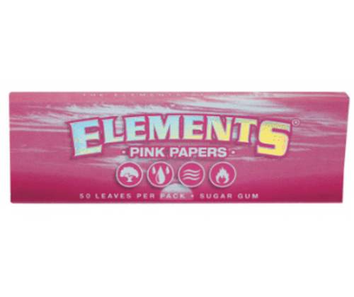 Elements Χαρτάκια Pink - 1¼ 50φ. 25τεμ. - Τιμή: 10,90€