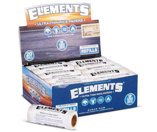 Elements Rolls King Size Refill Roll Replacement - 5 Meters -  Price: 0,85€