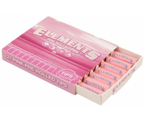 Elements Tips Pre-Rolled Τζιβάνα Pink - Προτυλιγμένη - Τιμή: 0,65€