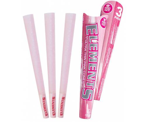 Elements Cones Pink - King Size 3τεμ. - Τιμή: 1,20€
