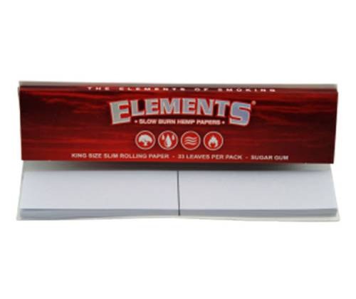 Elements Χαρτάκια - Connoisseur Hemp - King Size Slim με Τζιβάνες - Τιμή: 0,95€