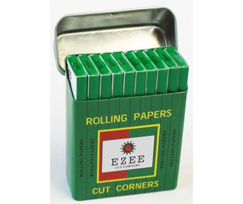 Ezee Χαρτάκια - Πράσινο 10 τεμ. σε Μεταλλικό Κουτί - Τιμή: 2,30€