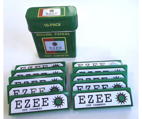 Ezee Χαρτάκια - Πράσινο 10 τεμ. σε Μεταλλικό Κουτί - Τιμή: 2,30€