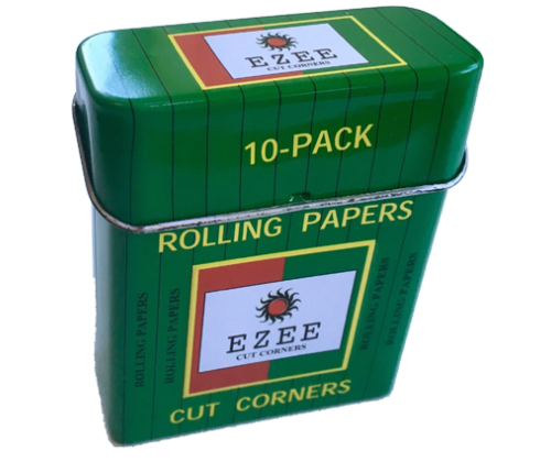 Ezee Χαρτάκια - Πράσινο 10 τεμ. σε Μεταλλικό Κουτί - Τιμή: 2,30€