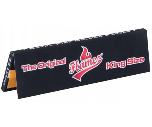 Flamez Χαρτάκια The Original Black King Size - 33φ - Τιμή: 0,65€