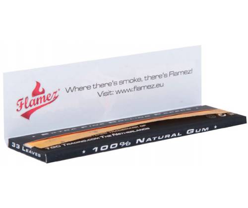 Flamez Χαρτάκια The Original Black King Size - 33φ - Τιμή: 0,65€