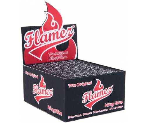Flamez Χαρτάκια The Original Black King Size - 33φ - Τιμή: 0,65€