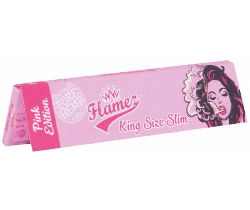Flamez Χαρτάκια The Original Pink King Size Slim - 33φ - Τιμή: 0,65€