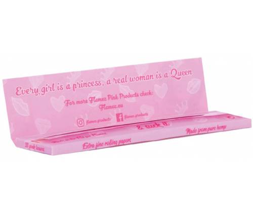 Flamez Χαρτάκια The Original Pink King Size Slim - 33φ - Τιμή: 0,65€
