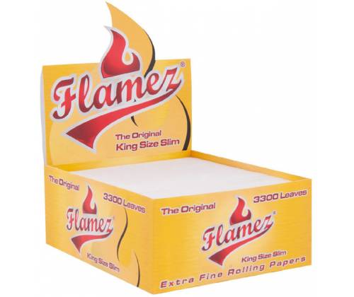 Flamez Χαρτάκια The Original King Size Slim - 3300φ. - Τιμή: 31,50€