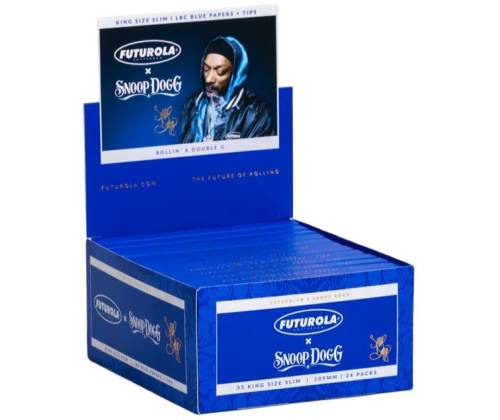 Futurola x Snoop Dogg Χαρτάκια Premium - King Size Slim 33φ. - Τιμή: 1,40€