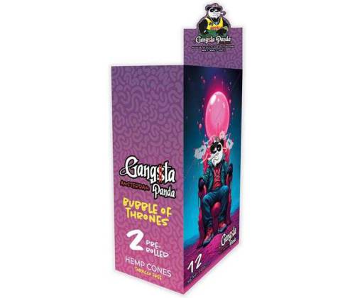 Gangsta Panda Blunt Wraps Πουρόφυλλα - Bubblegum 2φ. - Τιμή: 1,50€