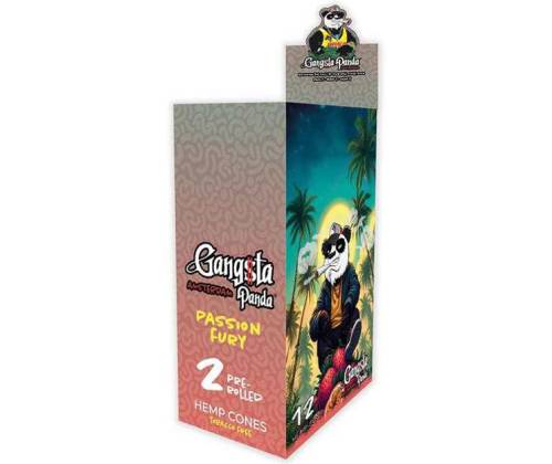 Gangsta Panda Blunt Wraps Cigars - Passion Fruit 2pcs. -  Price: 1,50€