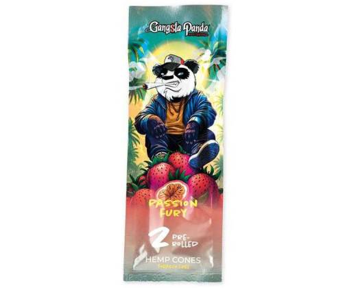 Gangsta Panda Blunt Wraps Cigars - Passion Fruit 2pcs. -  Price: 1,50€