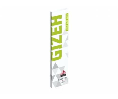 GIZEH Χαρτάκια King Size Slim Super Fine - Μαγνητικό Κλείσιμο - Τιμή: 0,65€