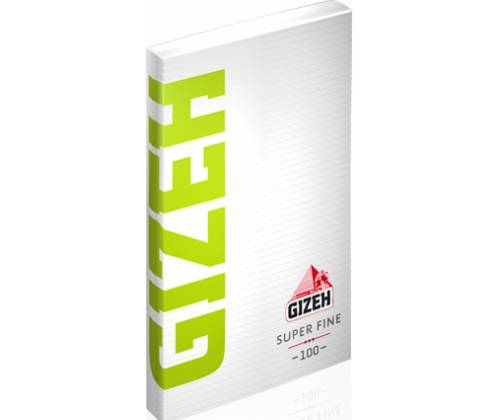 GIZEH Rolling Papers Super Fine Double - Green with Magnet - Price: 0,55€