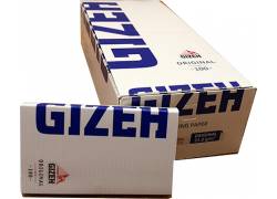 GIZEH Χαρτάκια Original Double - Μπλε με Μαγνήτη 20τεμ.