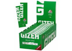 GIZEH Χαρτάκια Fine - Πράσινο 50τεμ.