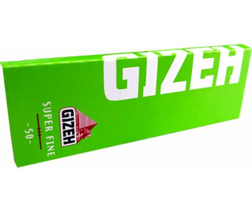 GIZEH Rolling Papers Super Fine - Green -  Price: 0,25€
