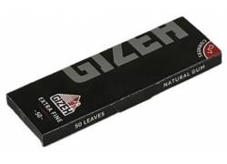 GIZEH Χαρτάκια Black Extra Fine 50φ. - Μαύρο