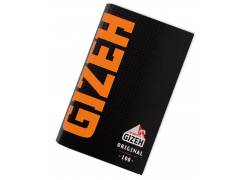 GIZEH Χαρτάκια Original Double - Μαύρο με Μαγνήτη