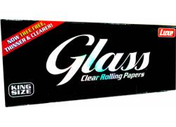Glass Clear Χαρτάκια - Διάφανο - King Size